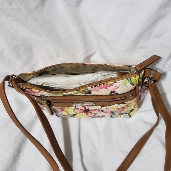 Rosetti Butterfly Crossbody-Shoulder Purse, Butterfly Purse, Crossbody Purse - Picture 3 of 6